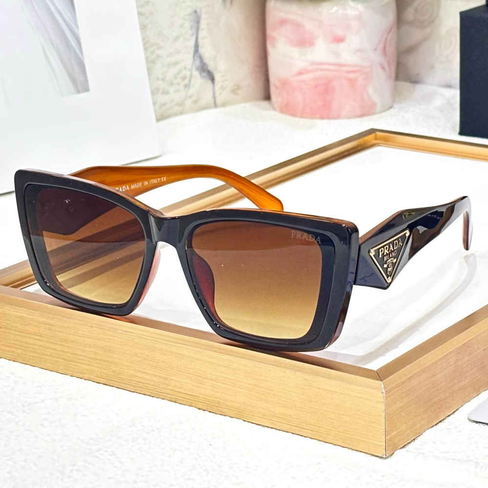 Prada Brown Luxury Sunglasses-thumb-0