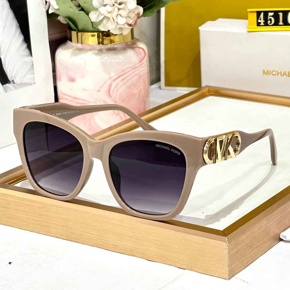 Michael Kors Beige Luxury Sunglasses-thumb-0