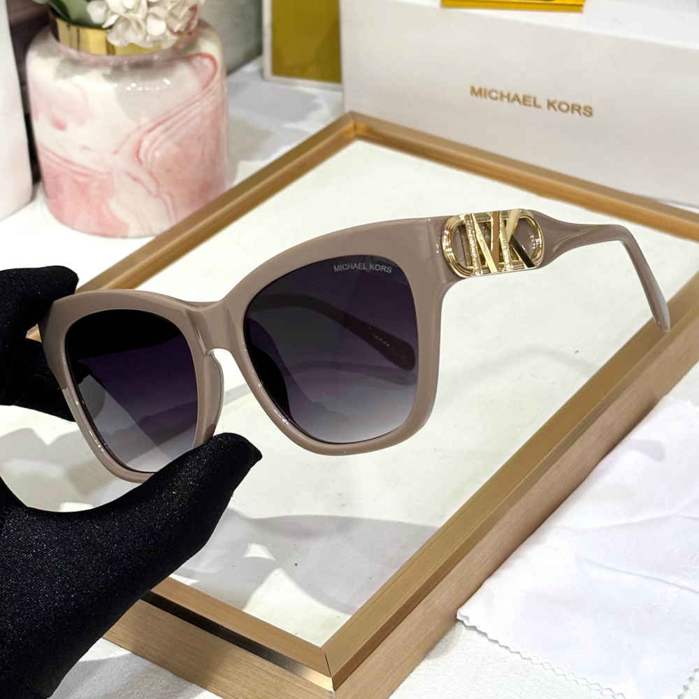 Michael Kors Beige Luxury Sunglasses-thumb-1