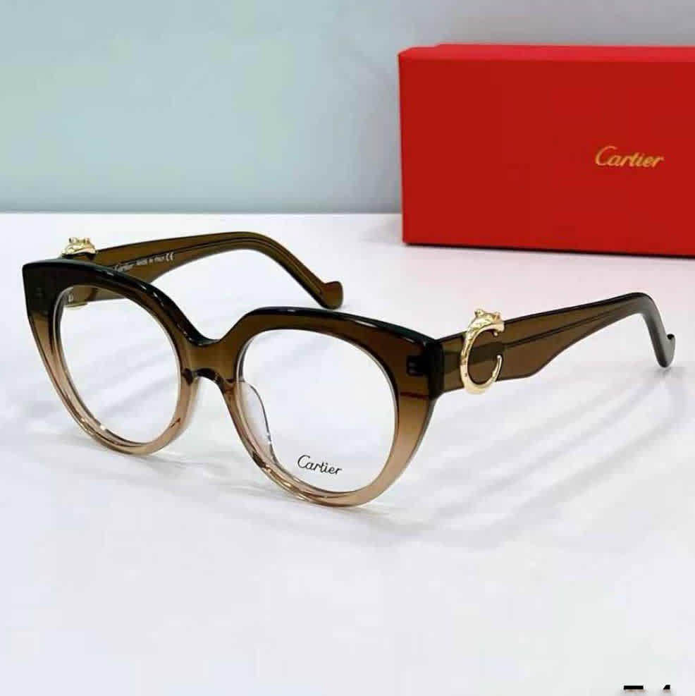 Cartier Brown Premium Women's Sunglasses-thumb-0