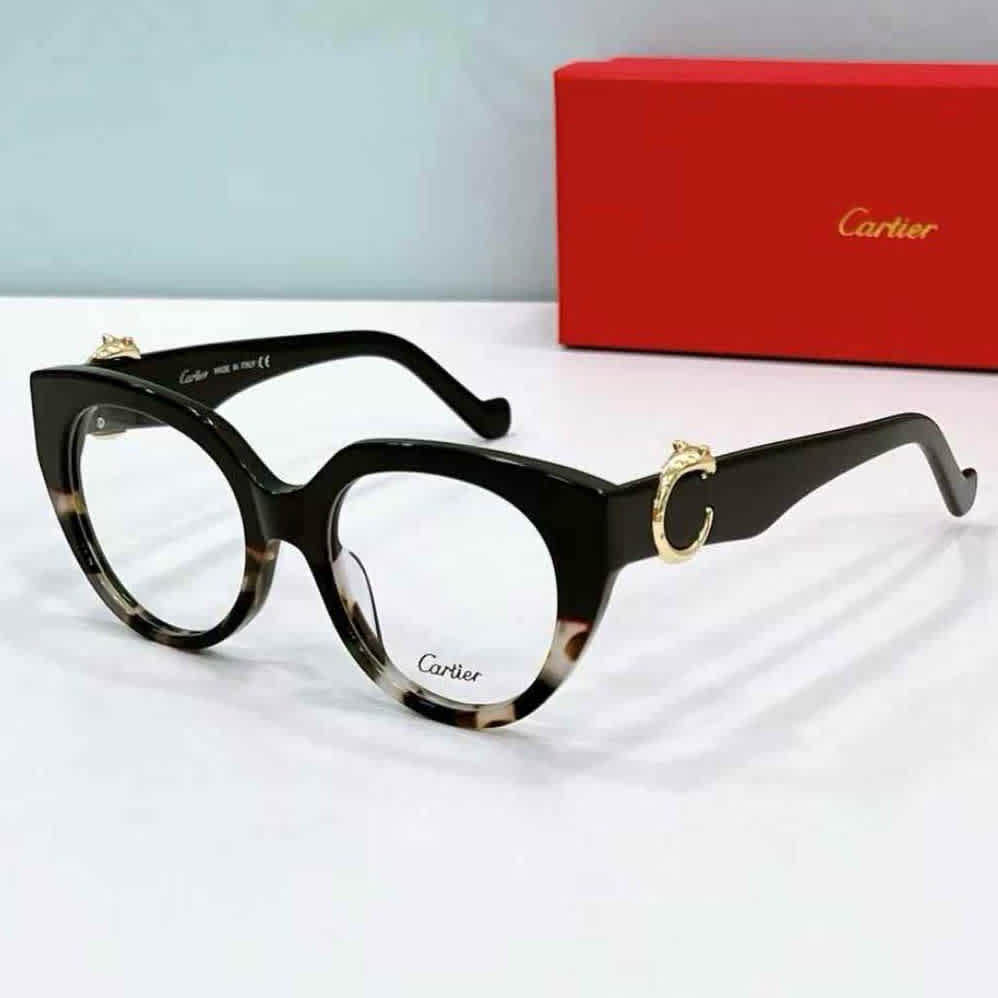 Cartier Black Print Premium Women's Sunglasses-thumb-0