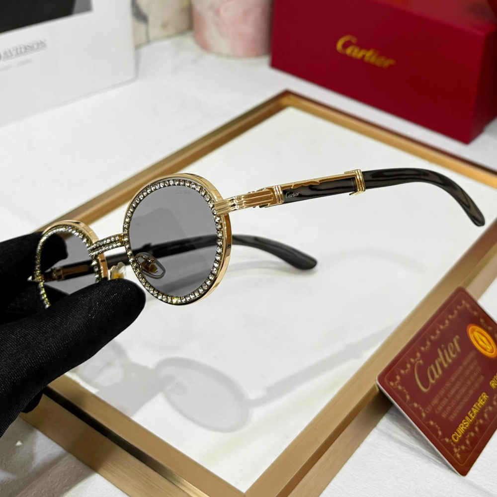 Cartier Grey Premium Women's Sunglasses-1