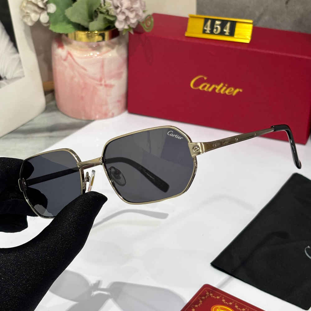 Cartier Black Luxury Sunglasses-1