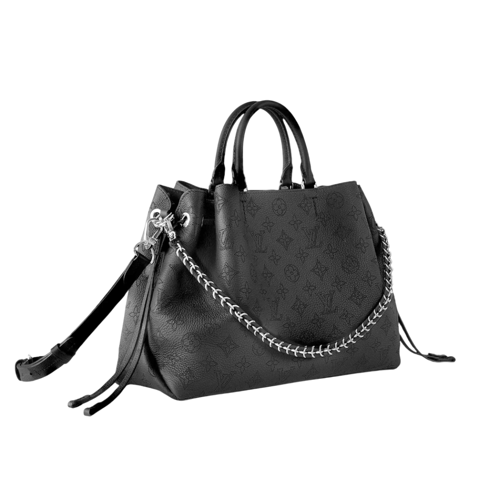 Louis Vuitton Mahina Bella Black Tote Bag-2