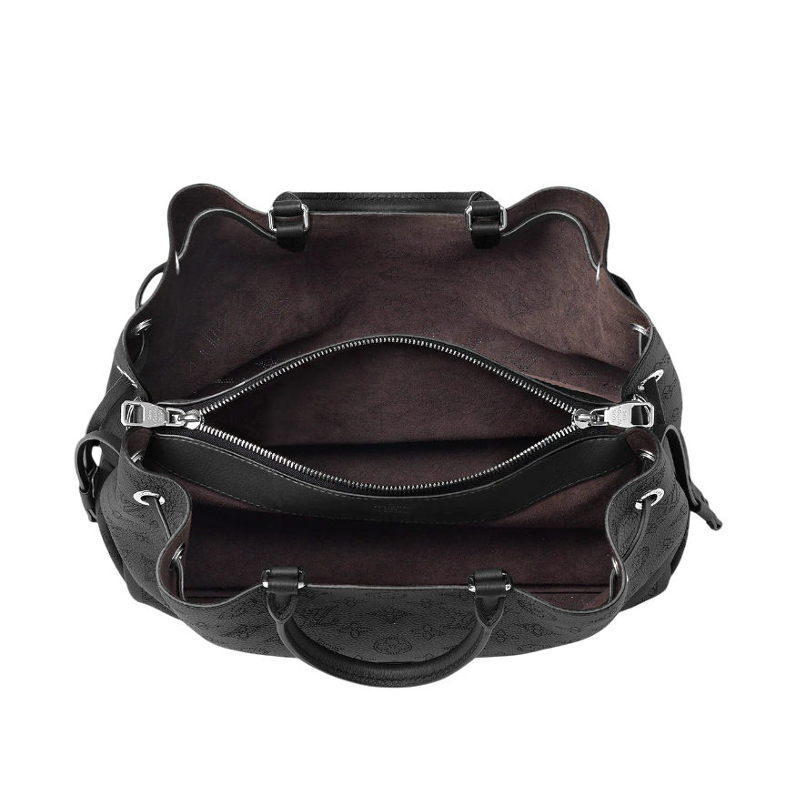 Louis Vuitton Mahina Bella Black Tote Bag-3