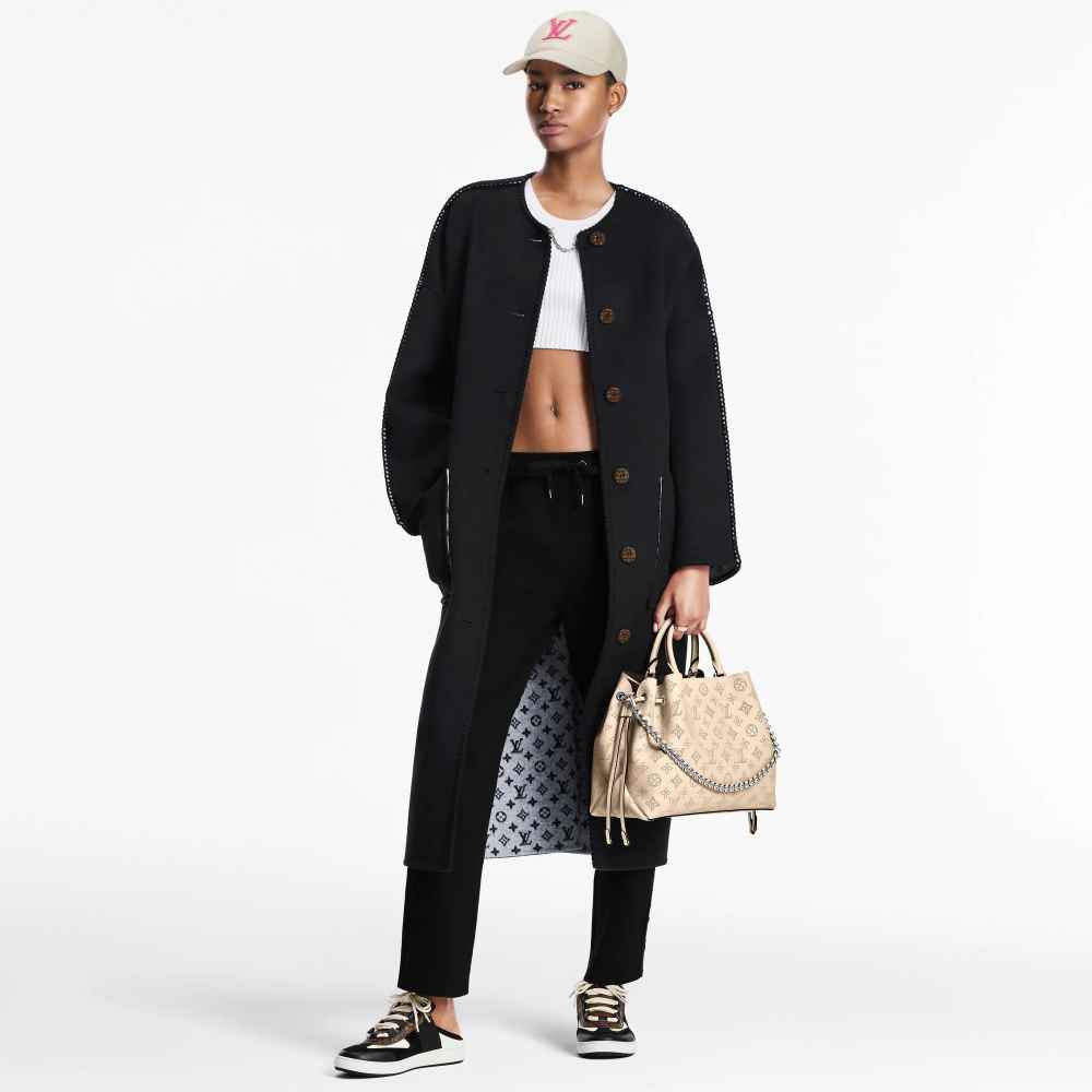 Louis Vuitton Mahina Bella Cream Tote Bag-8