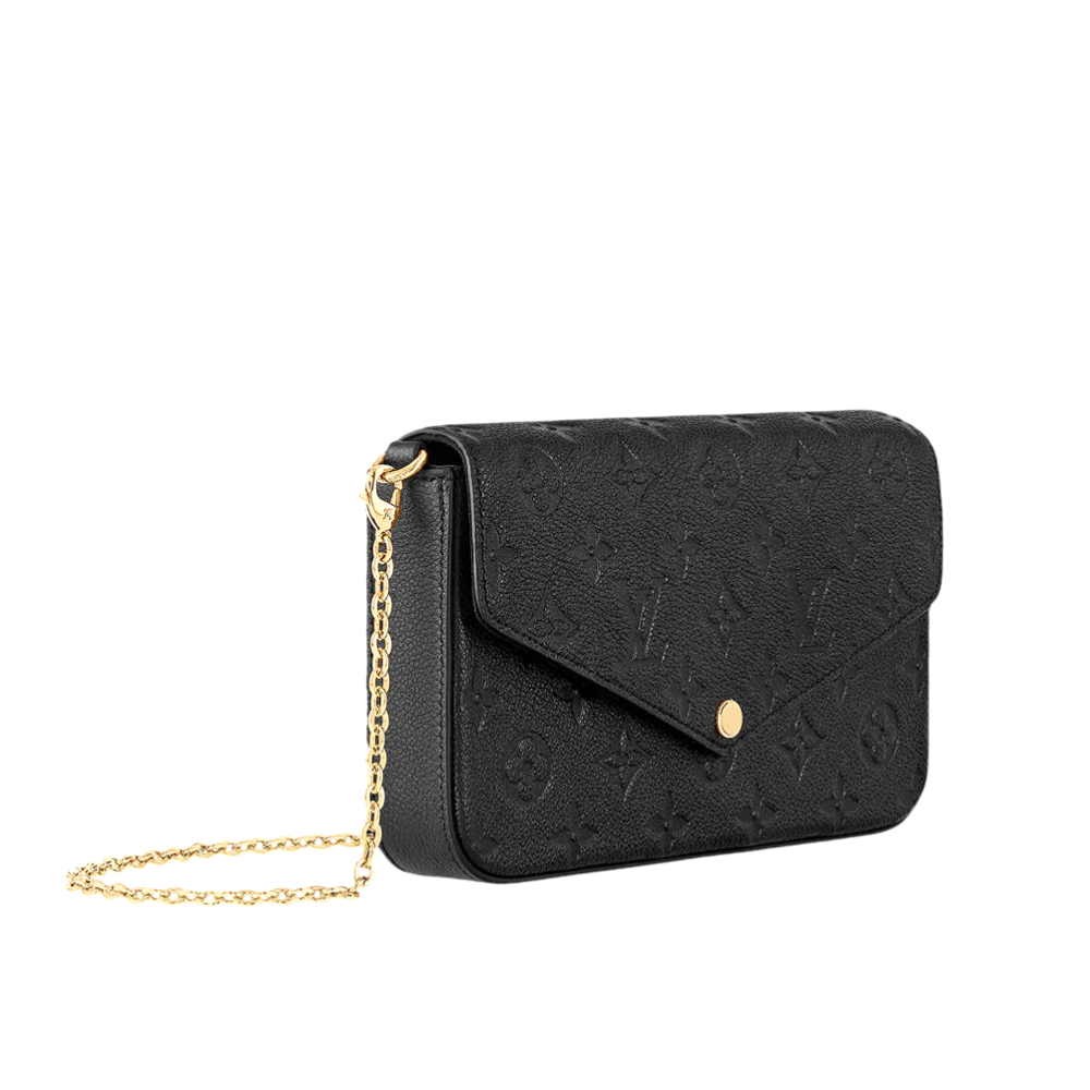 Louis Vuitton Felicie Black Shoulder Bag-1