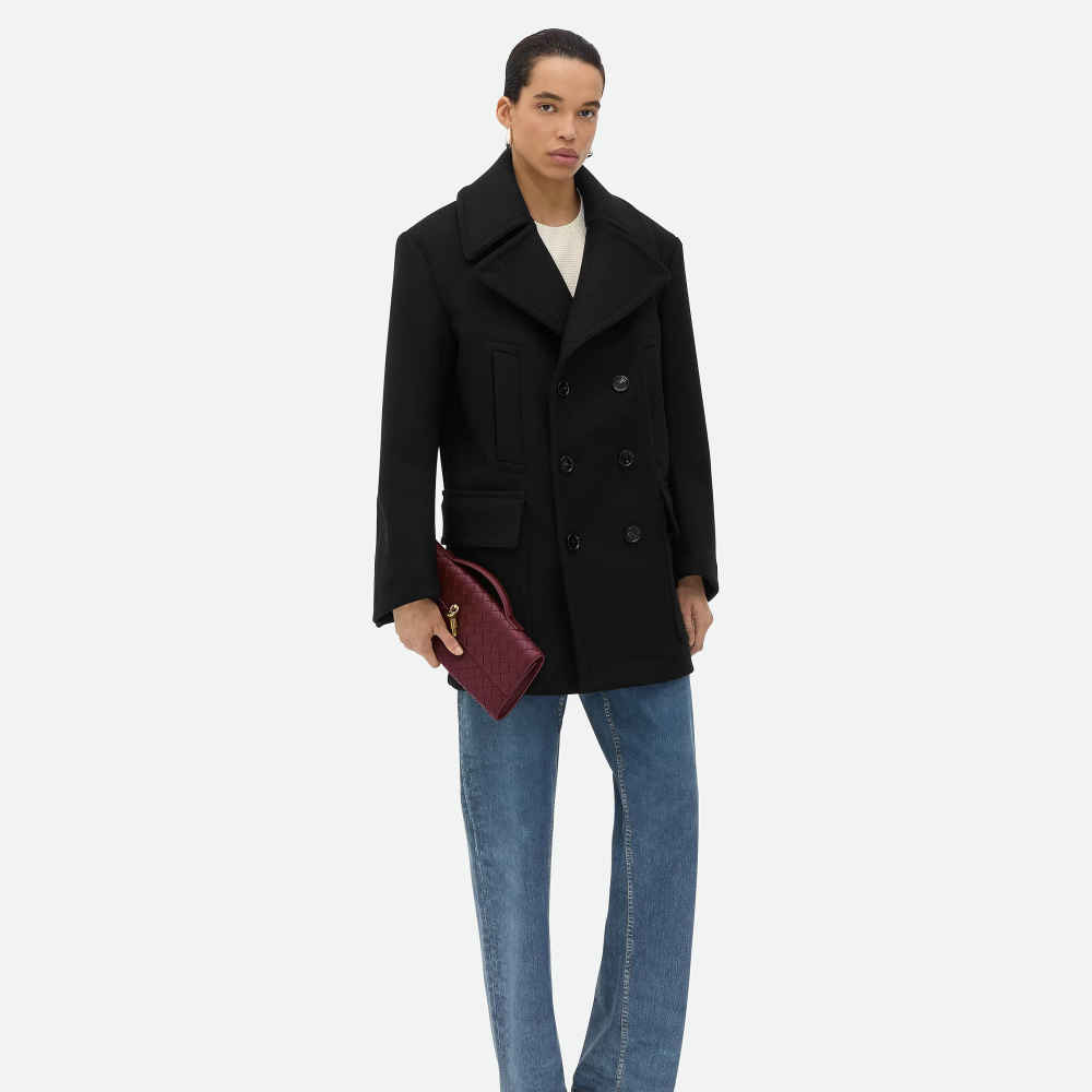 Bottega Veneta Long Andiamo Wine Handbag-4