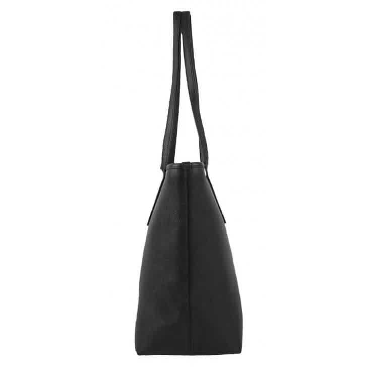 Coach Mollie Signature Large Black Tote Bag-2