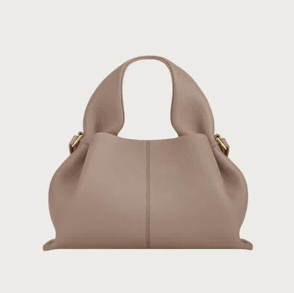 Polene Numero Neuf Beige Satchel Bag-thumb-0