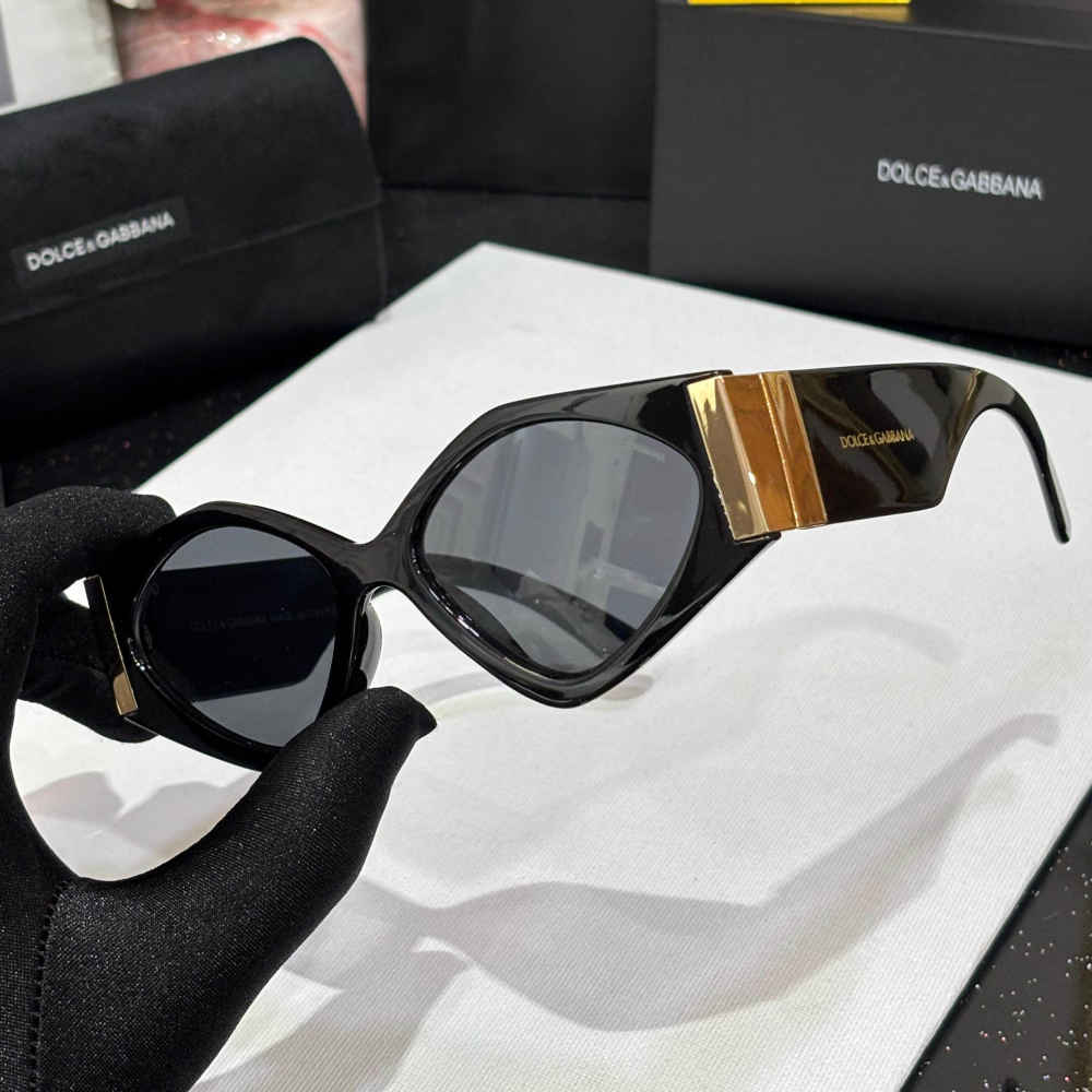 Dolce & Gabbana Black Premium Women's Sunglasses-thumb-1