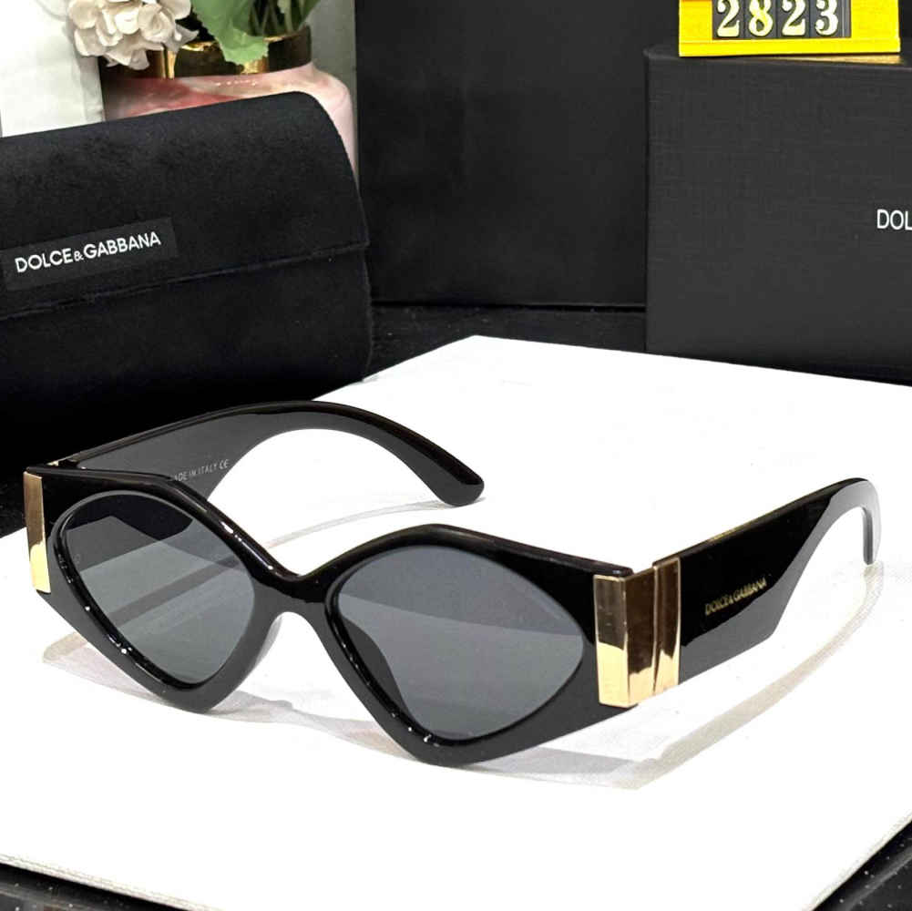 Dolce & Gabbana Black Premium Women's Sunglasses-thumb-0