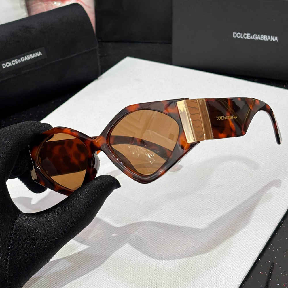 Dolce & Gabbana Brown Premium Women's Sunglasses-thumb-1