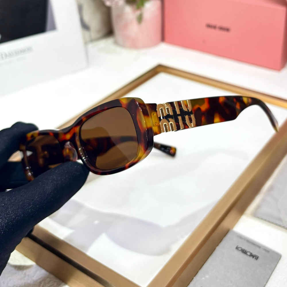 Miu Miu Brown Premium Women's Sunglasses-thumb-1