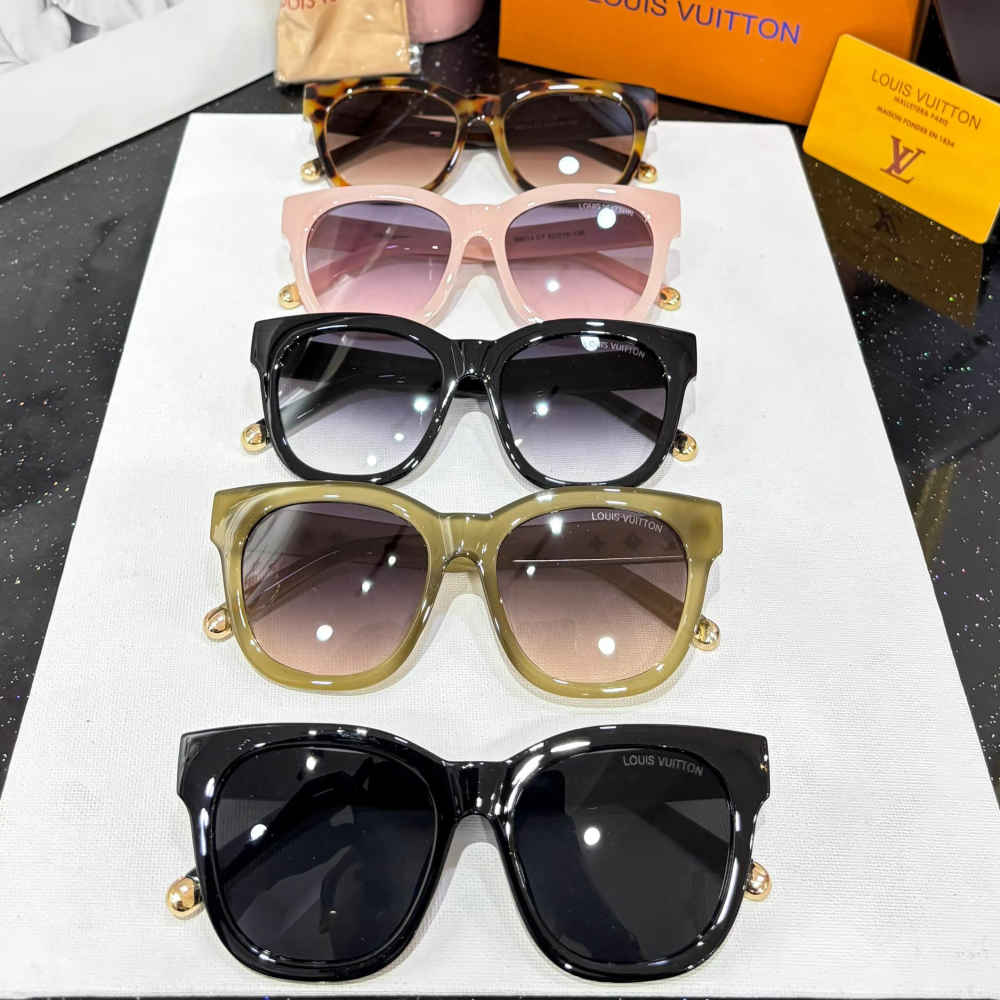 Louis Vuitton Pink Premium Women's Sunglasses-2