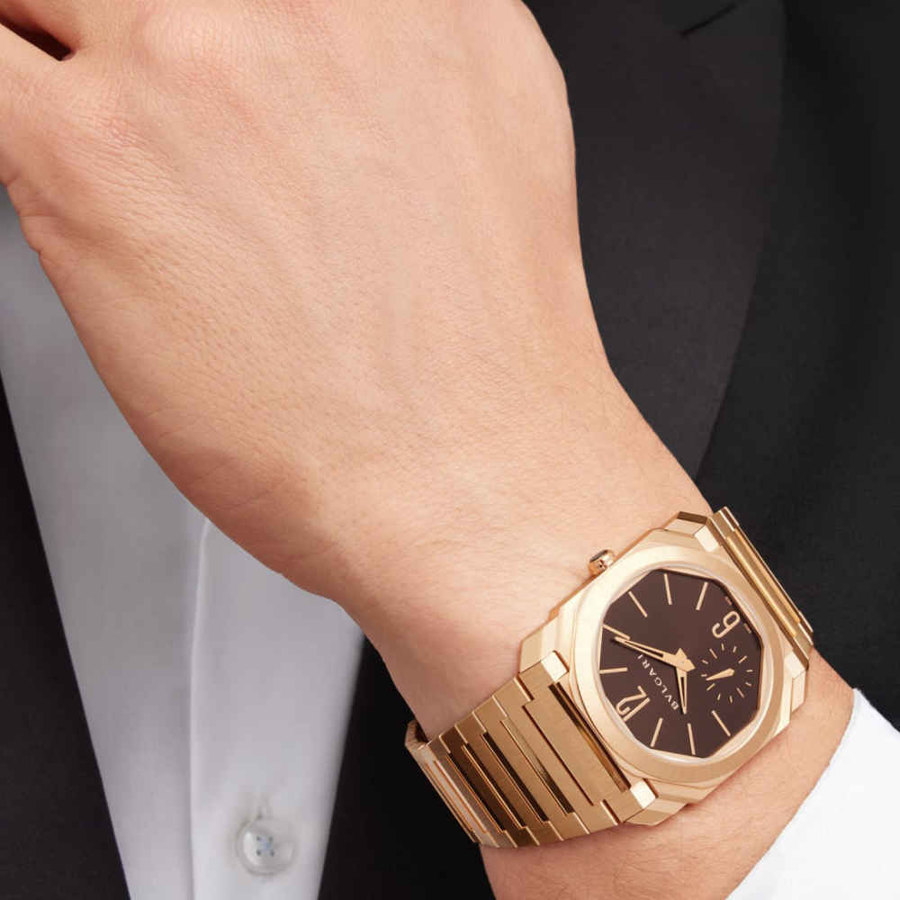 Bvlgari Premium Quality Brown Watch 103637-4