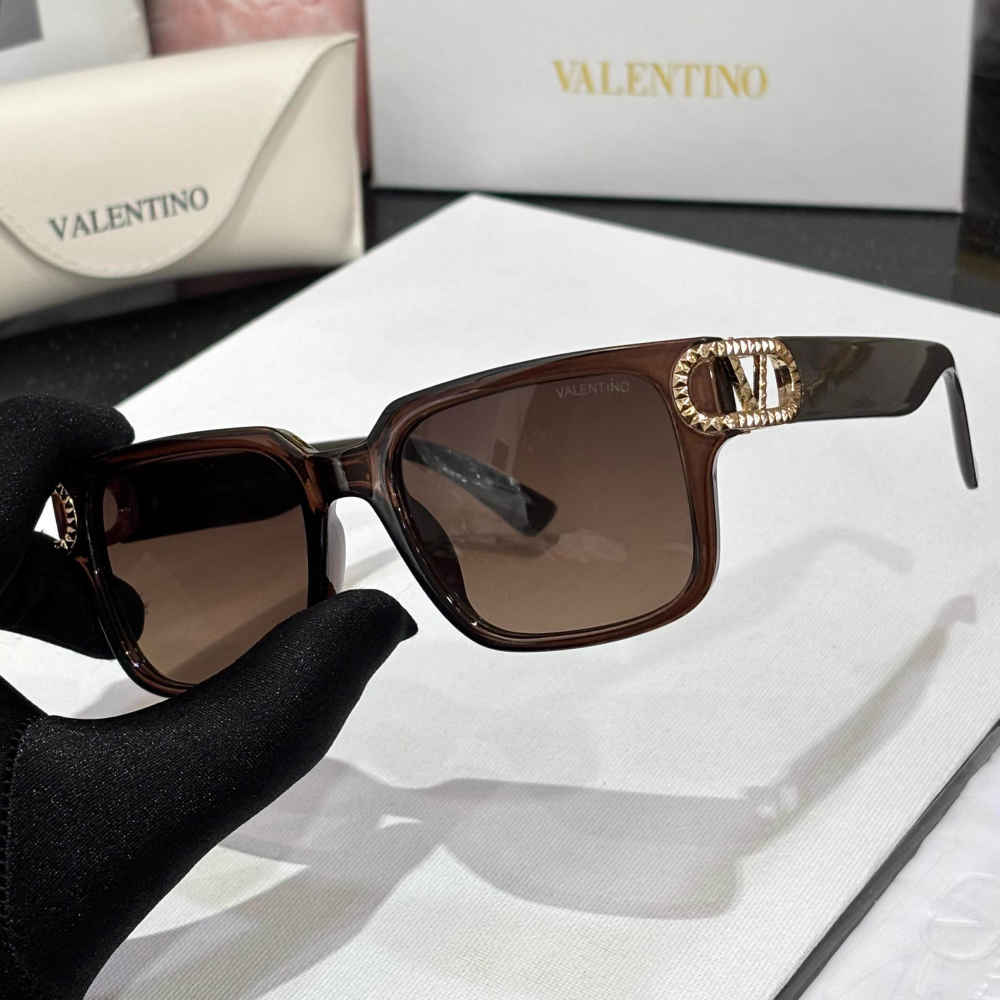 Valentino Brown Luxury Sunglasses-1