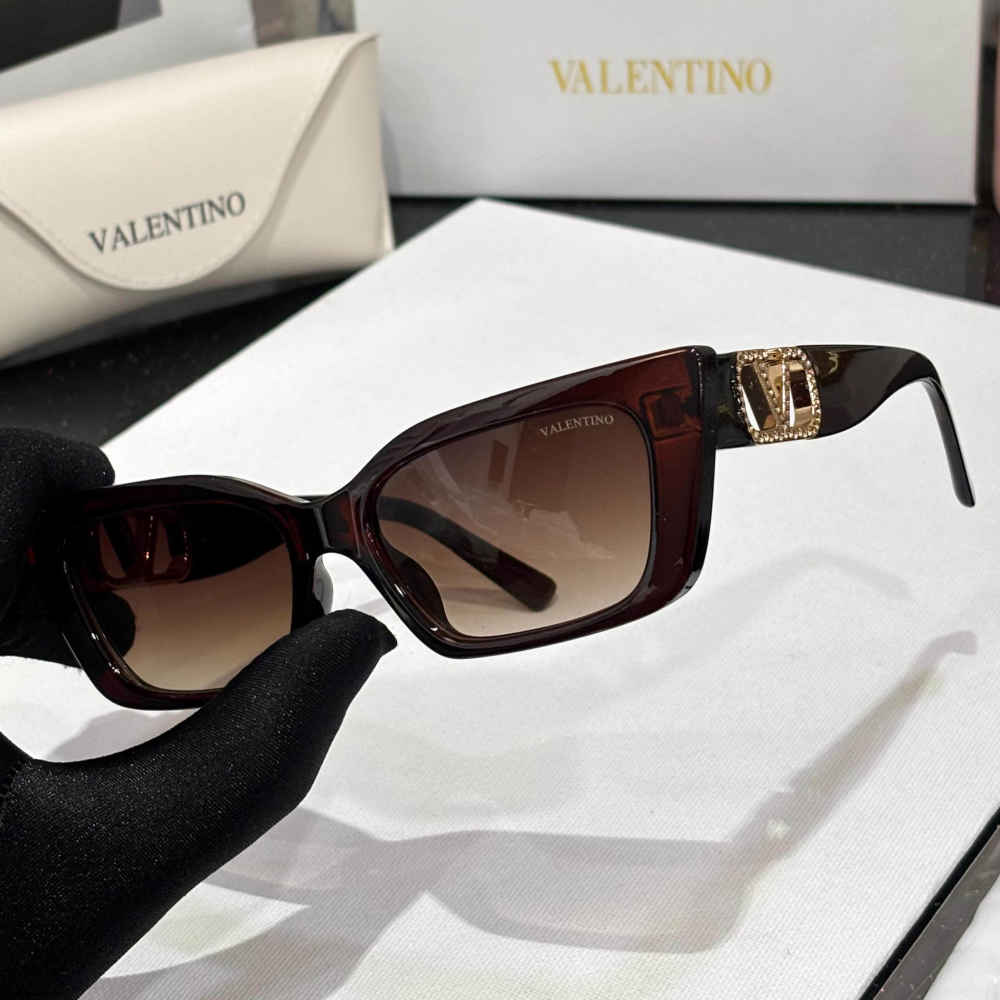 Valentino Brown Luxury Sunglasses-1