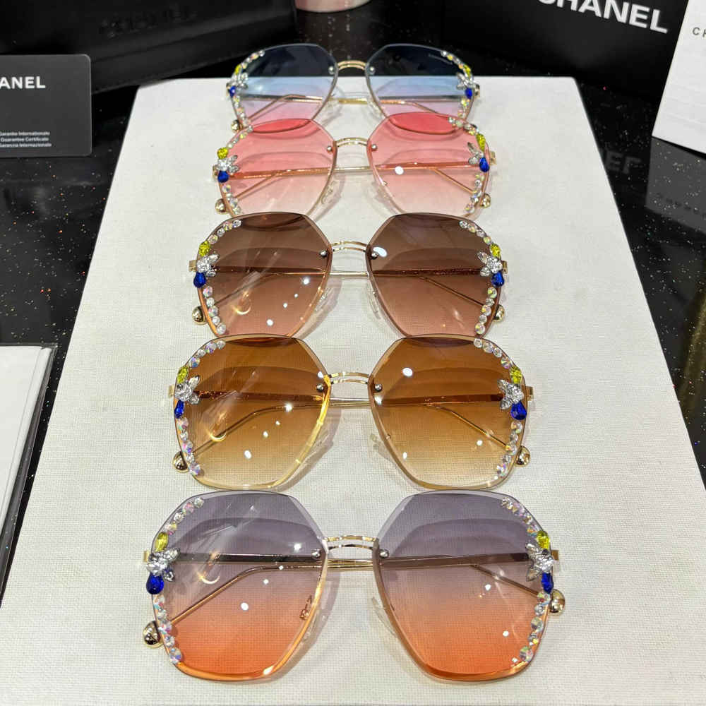 Chanel Pink Premium Women's Sunglasses-2