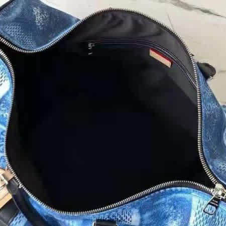 Louis Vuitton LV Damier Keepall Bandoulire Duffle Bag-2