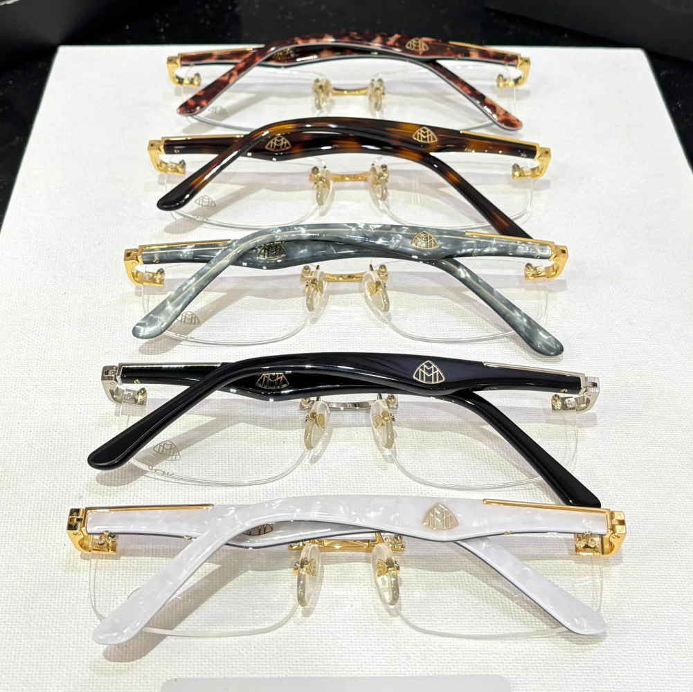 Maybach Black Luxury Sunglasses-3