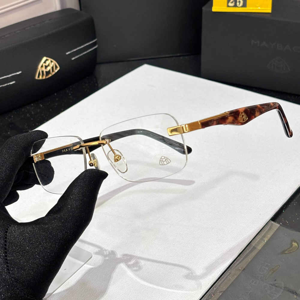 Maybach Brown & Black Luxury Sunglasses-1