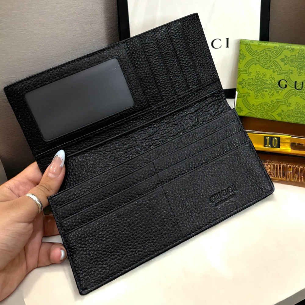Gucci GG Supreme Monogram Long Wallet-thumb-3
