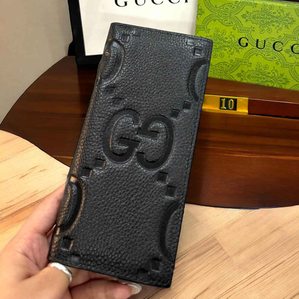 Gucci GG Supreme Monogram Long Wallet-thumb-1