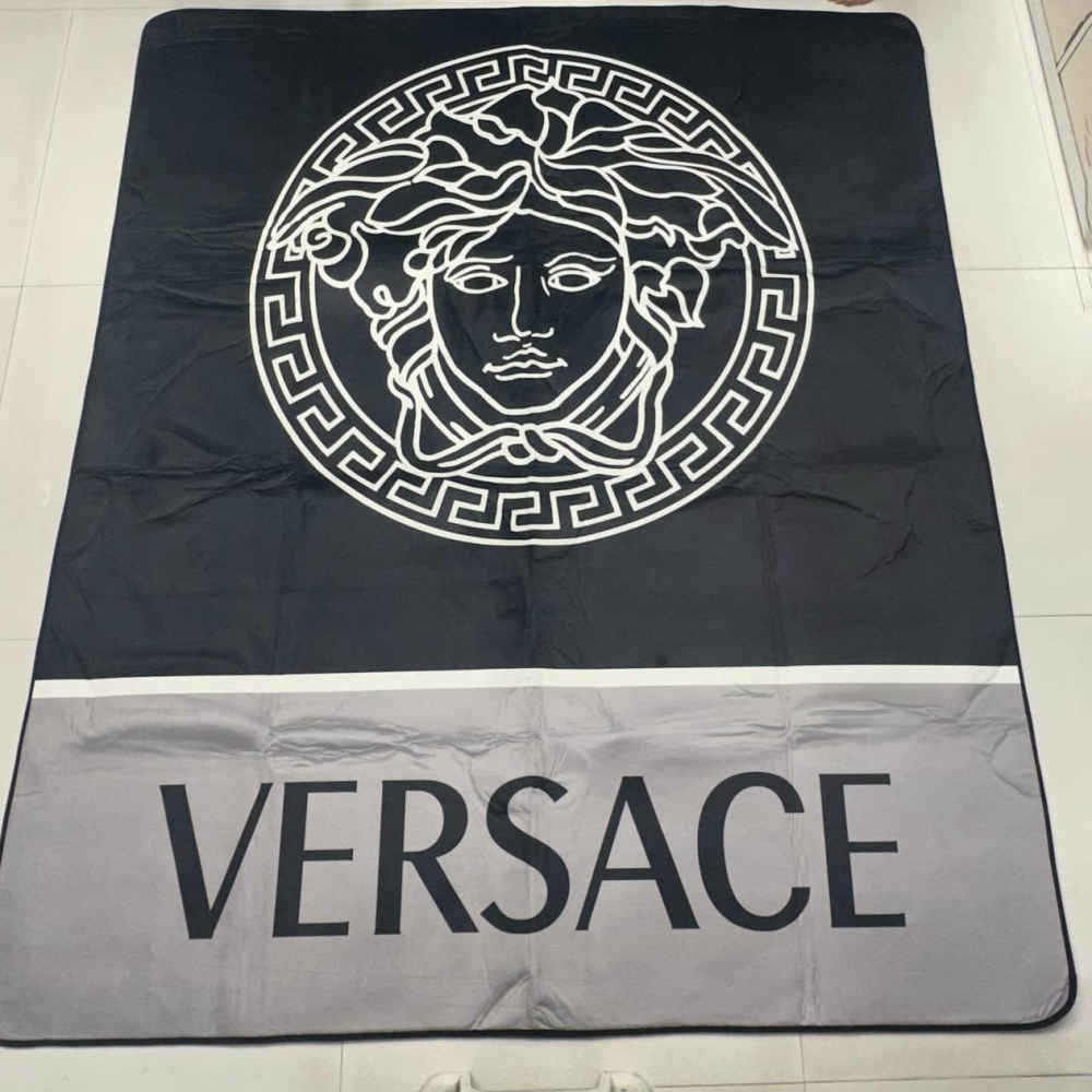 Versace Black Premium Quality Carpet-thumb-0