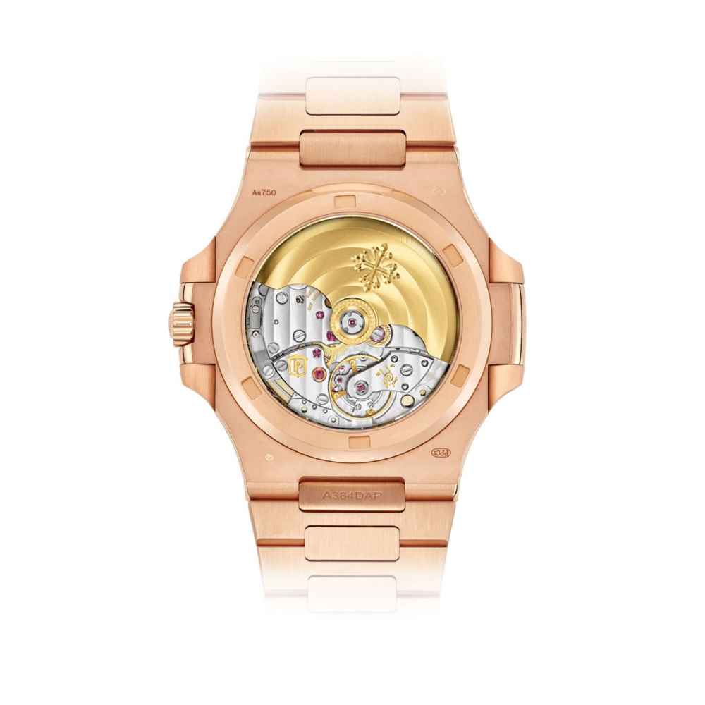 Nautilus Patek Philippe Rose Gold Brown Dial 40mm Watch 5711R-001-1