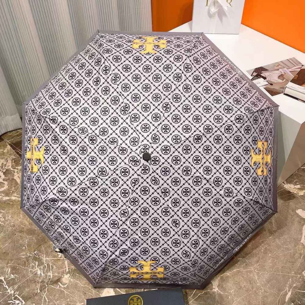 Tory Burch Black Premium Quality Umbrella-thumb-0