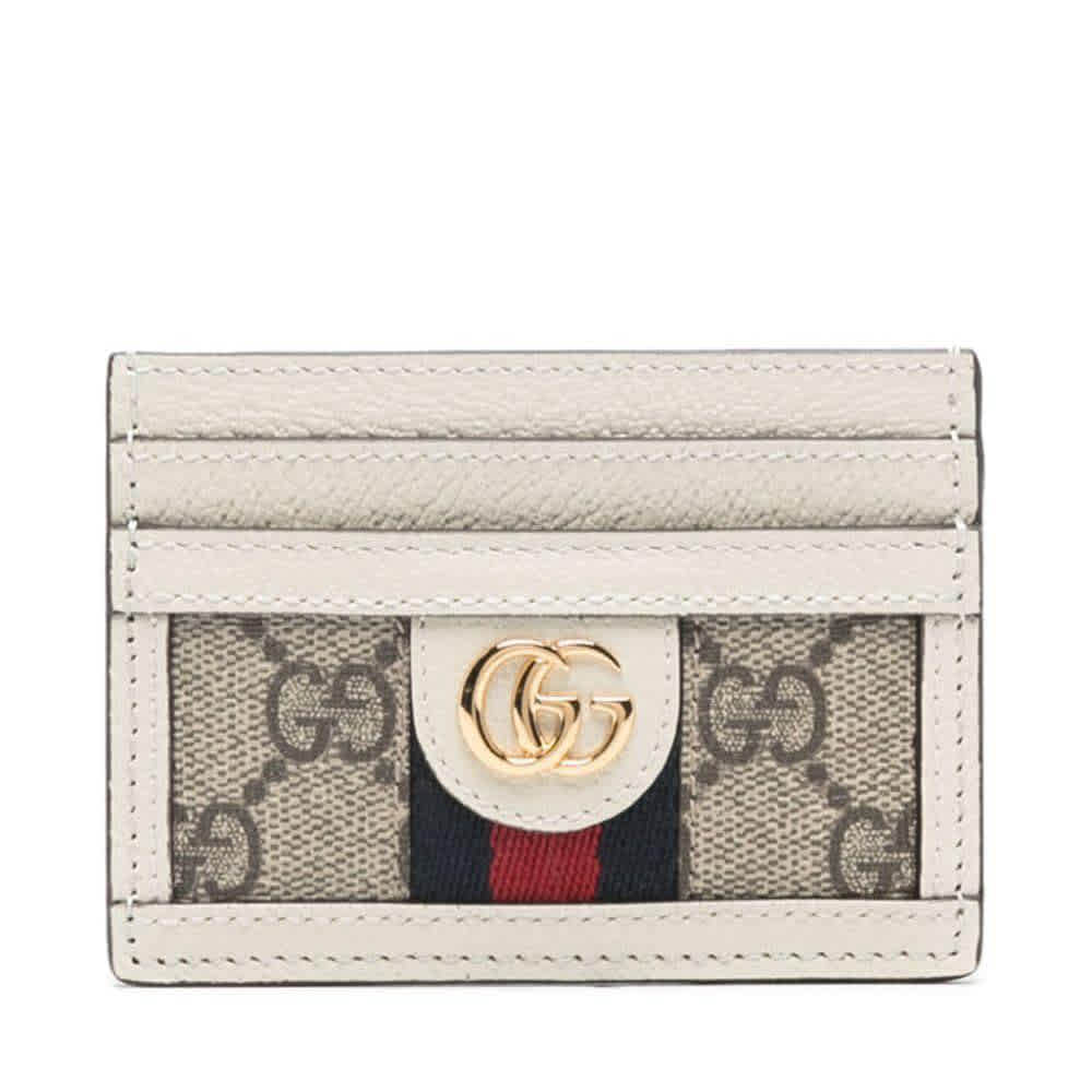 Gucci White Premium Card Wallet-thumb-0
