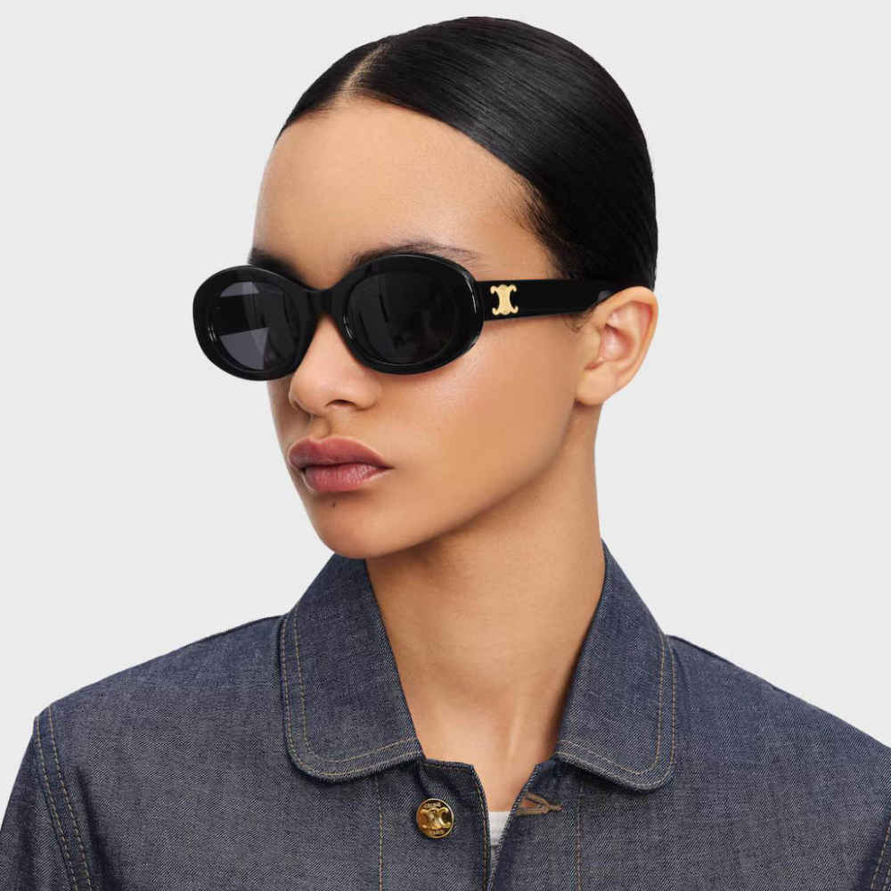 Celine Black Premium Women's Sunglasses-4