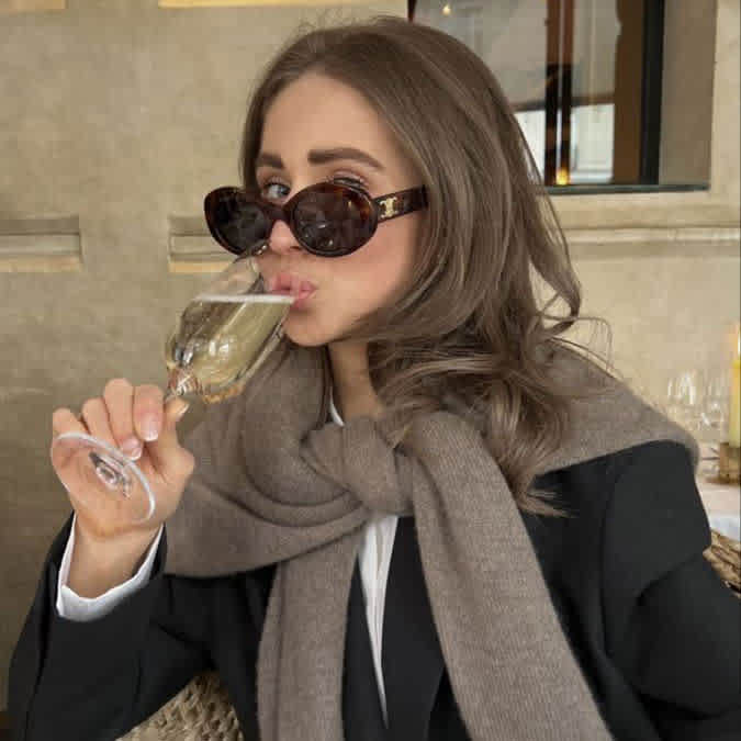 Celine Brown Premium Women's Sunglasses-4