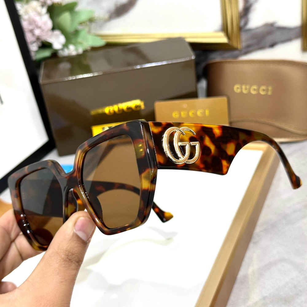 Gucci Brown Premium Women's Sunglasses-1