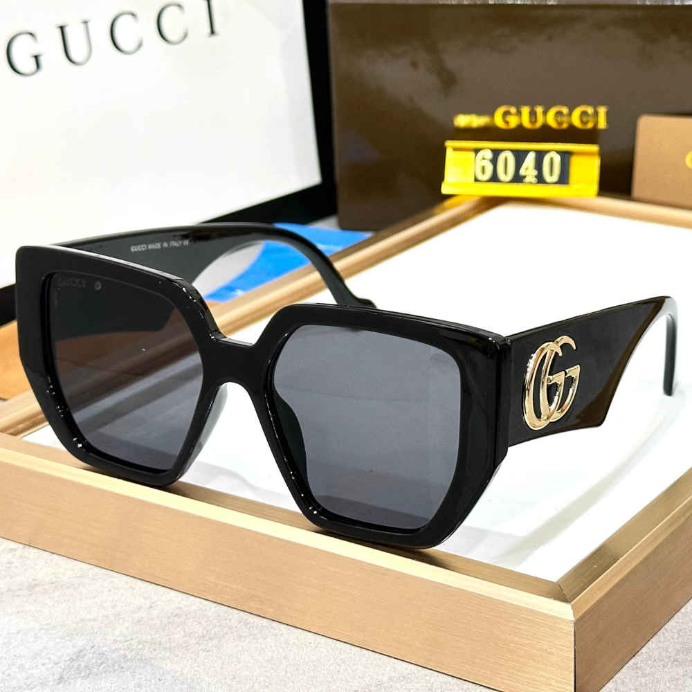 Gucci Black Premium Women's Sunglasses-1