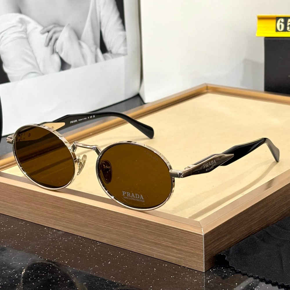 Prada Brown Luxury Sunglasses-thumb-0