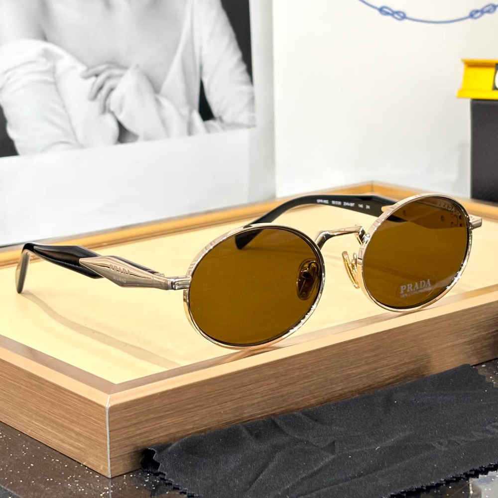 Prada Brown Luxury Sunglasses-thumb-5