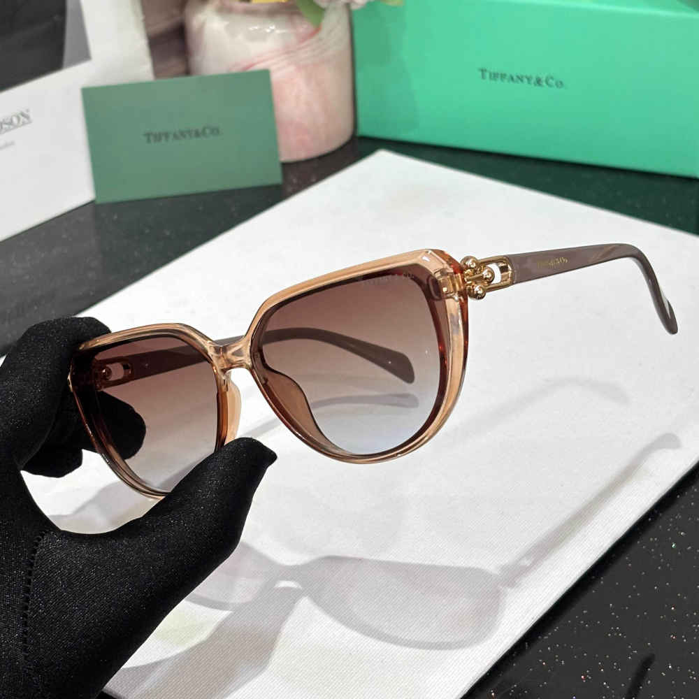 Tiffany Light Brown Premium Women's Sunglasses-1