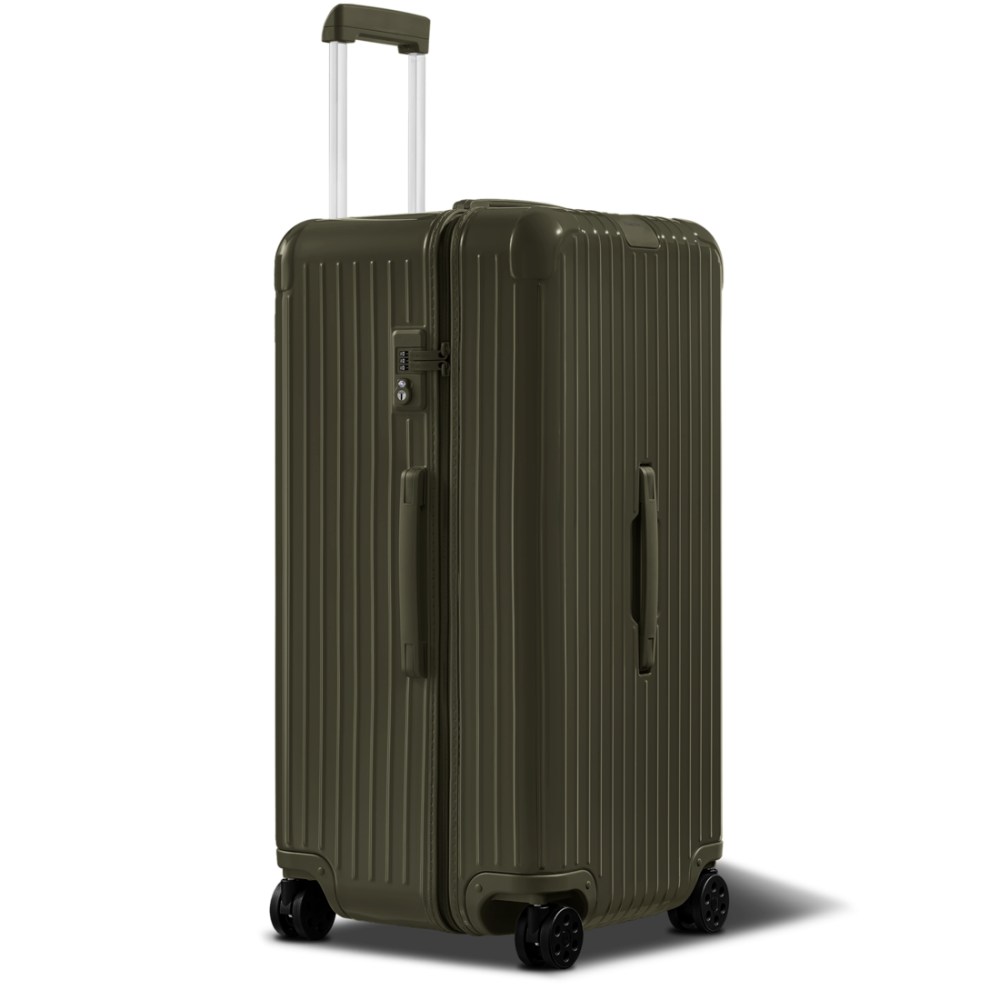 Rimowa Khaki Green Premium Trunk Plus Trolley Bag-thumb-2