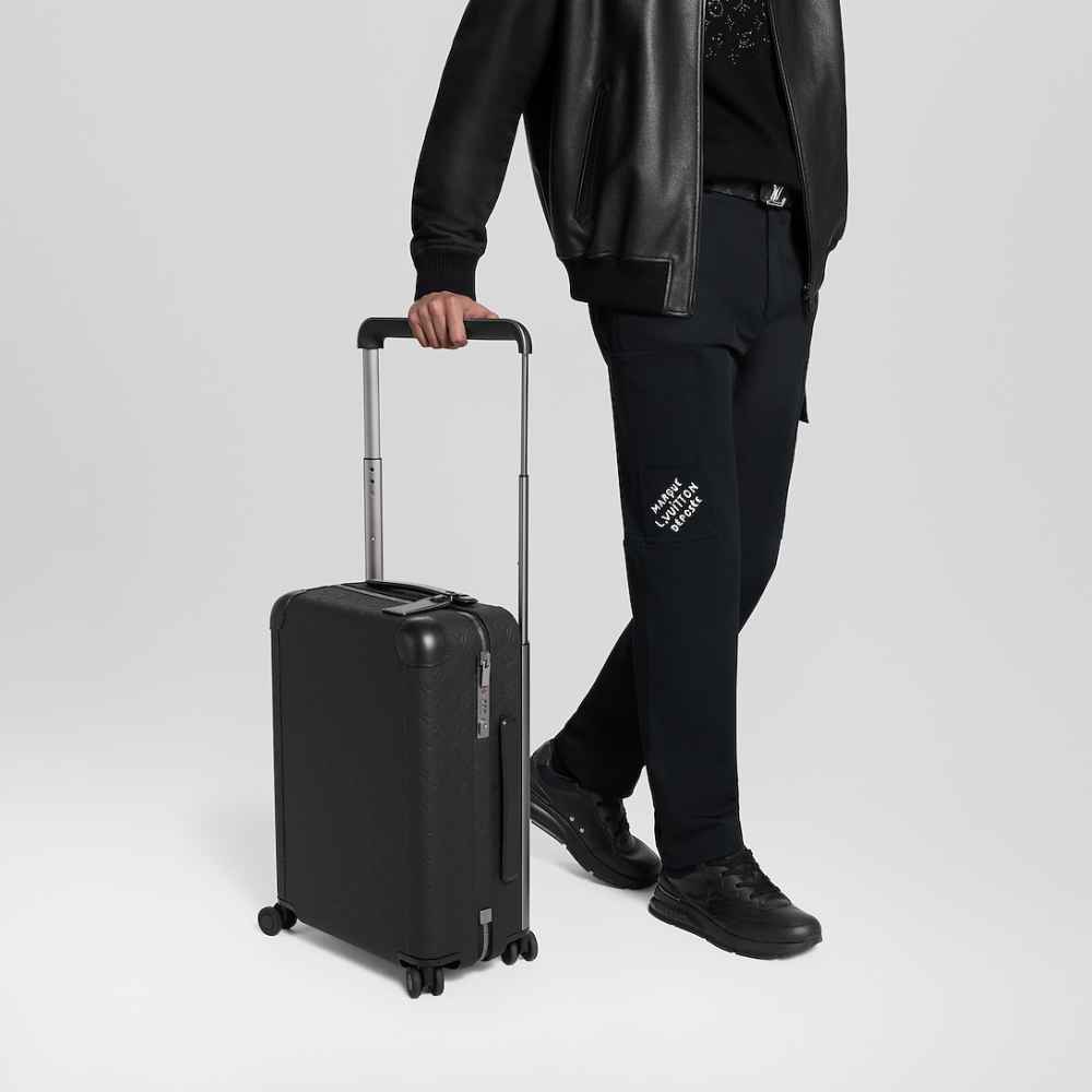 Louis Vuitton Black Premium Cabin Trolley Bag-7