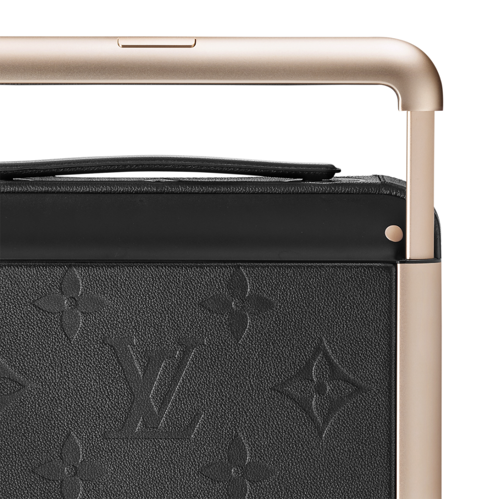 Louis Vuitton Black Premium Cabin Trolley Bag-5