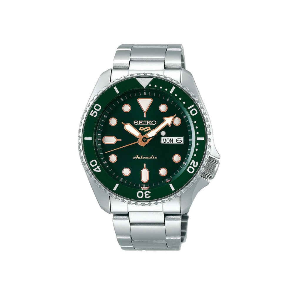 Seiko 5 Sports Automatic Green Watch SRPD63K1-thumb-0