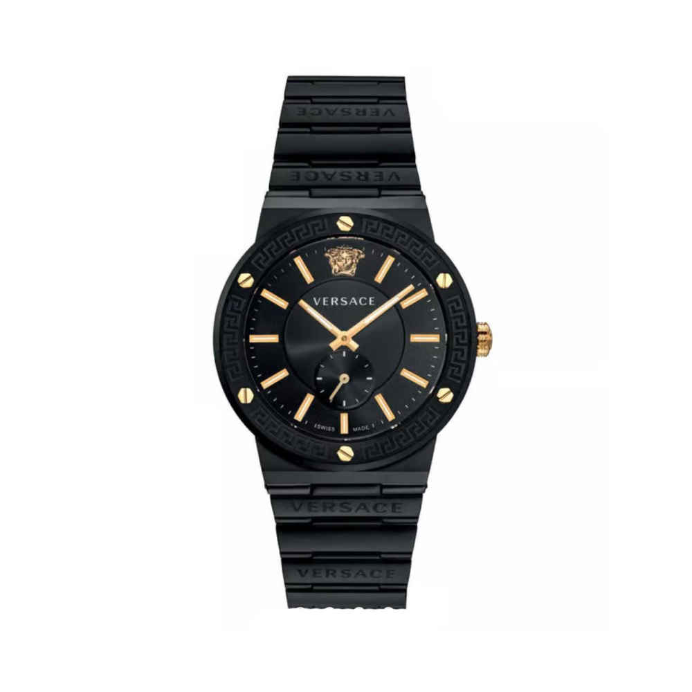 Versace Black Greca Logo-VI Watch for Men VEV100620-thumb-0