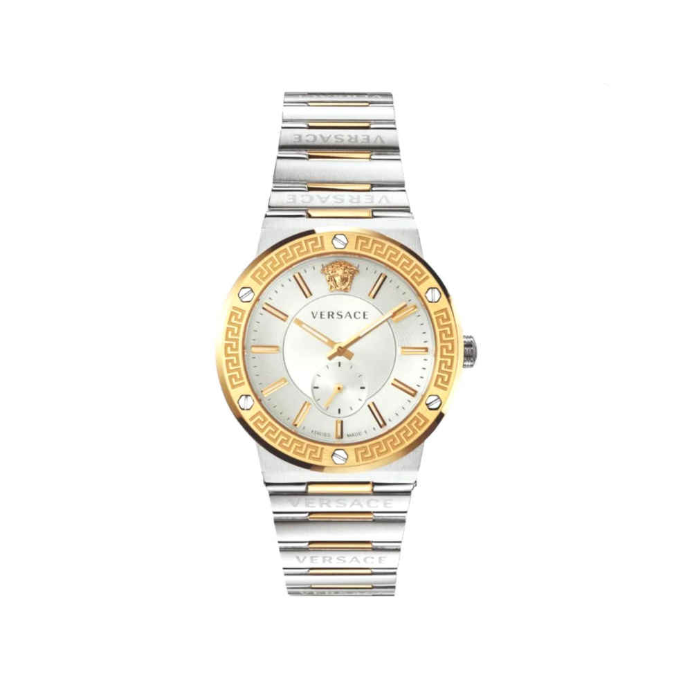 Versace Men's White Analog Stainless Steel Watch VEV100320-thumb-0