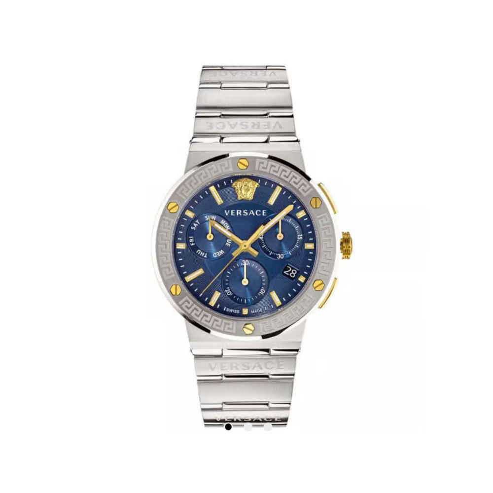 Versace Greca Logo Chronograph Watch for Men VEZ900221-thumb-0