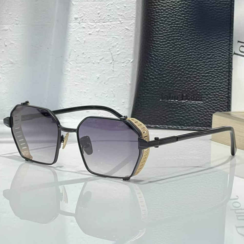 John Dalia Purple Luxury Sunglasses-thumb-0