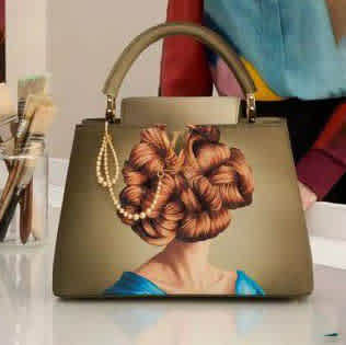 Louis Vuitton LV Capucines Artycapucines Brown Handbag-thumb-0