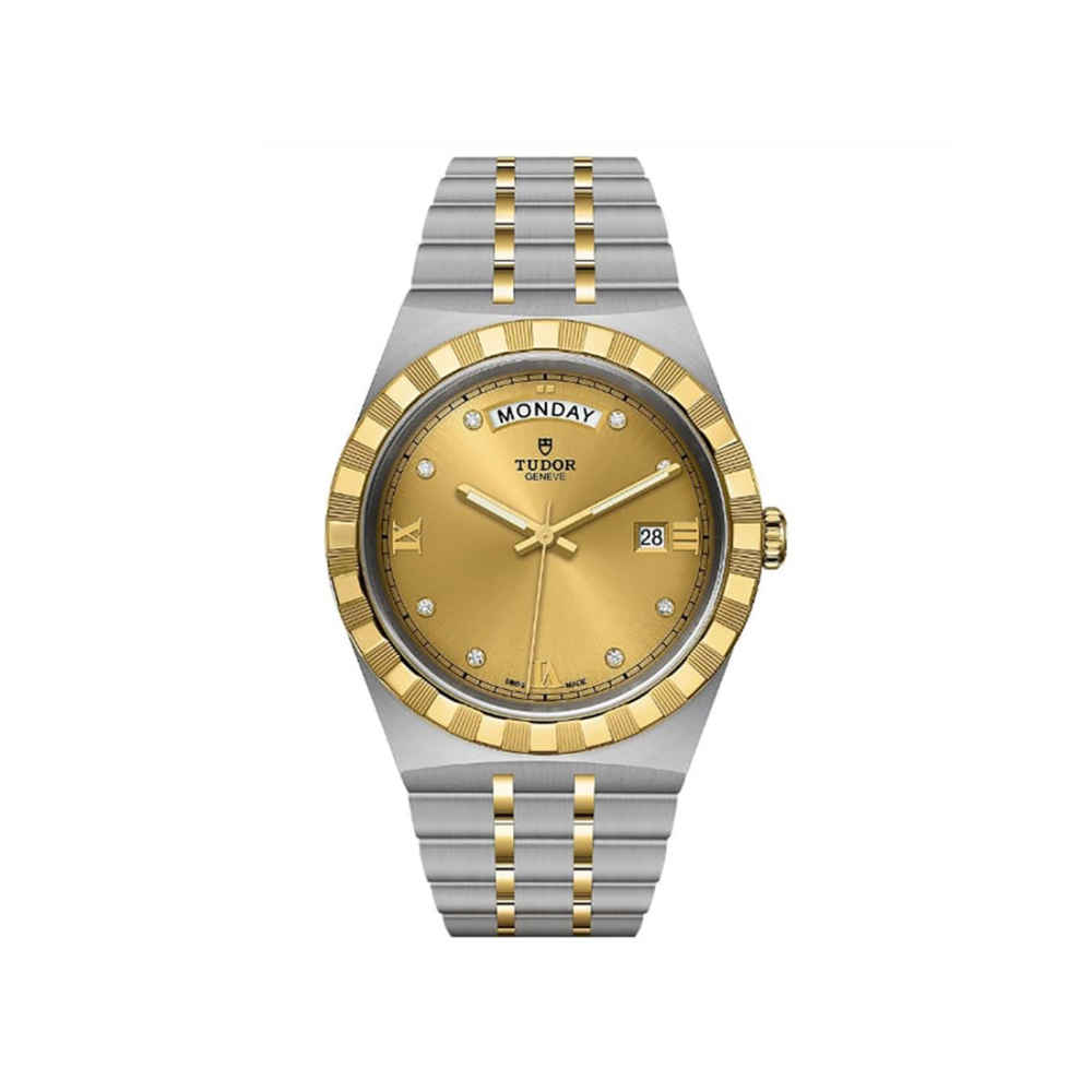 Tudor Royal Gold Dial Premium Watch M28603-0006-thumb-0