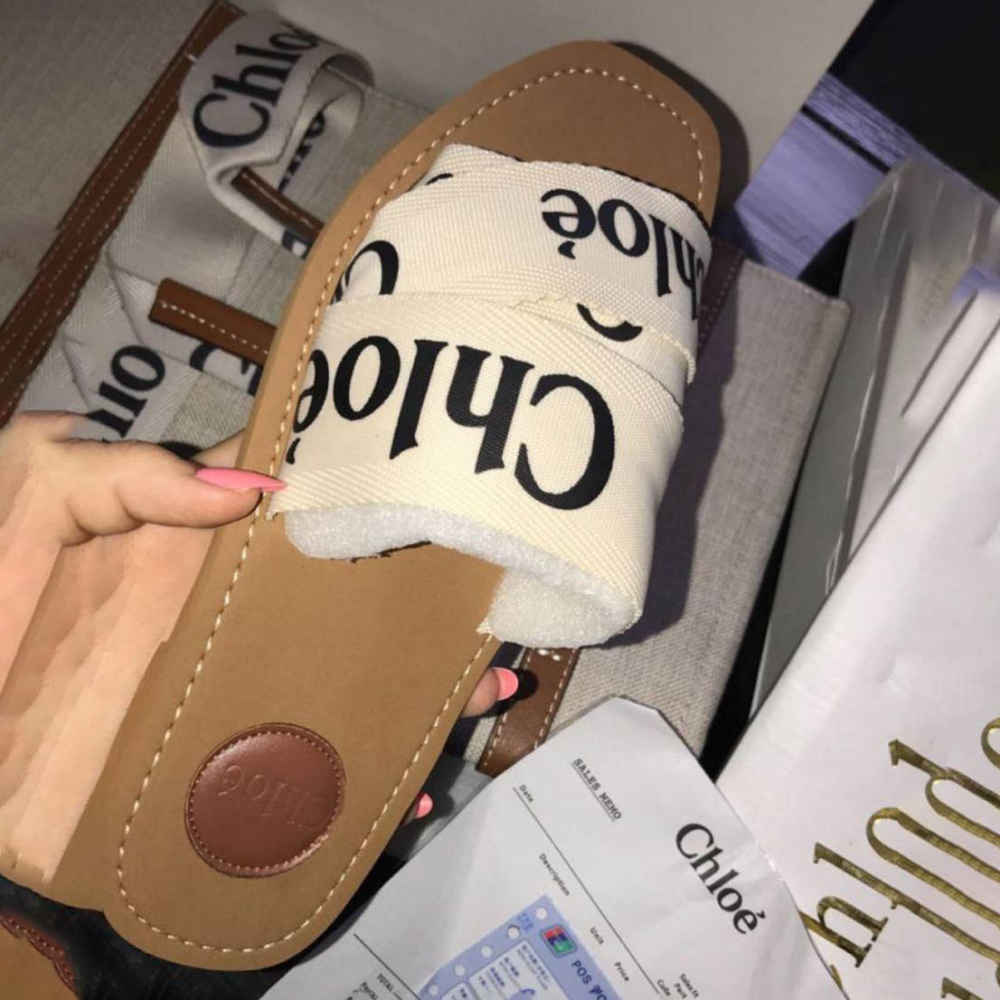 Chloe Beige Premium Quality Women's Flat Sandals-thumb-3